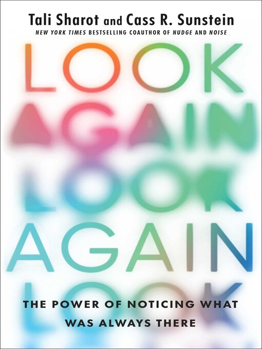 Title details for Look Again by Tali Sharot - Available